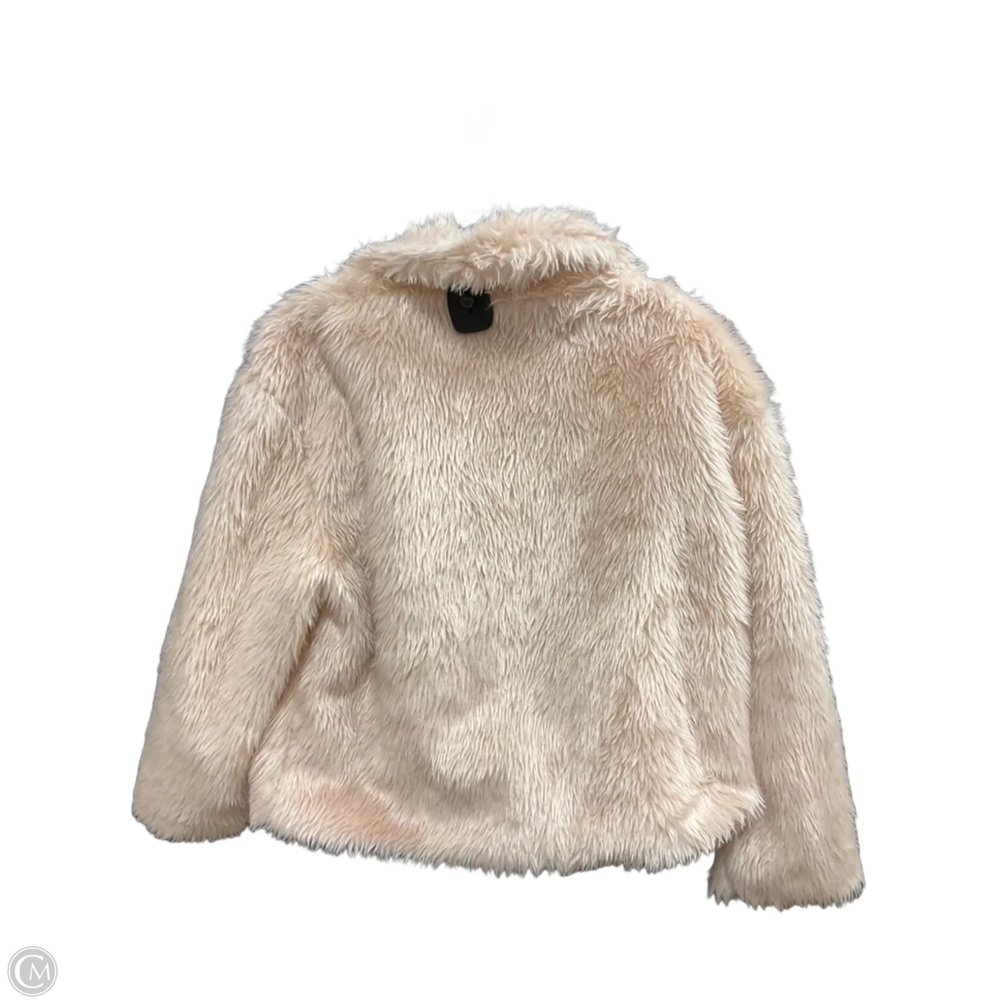 Jacket Faux Fur & Sherpa By Cmf In Pink, Size: M
