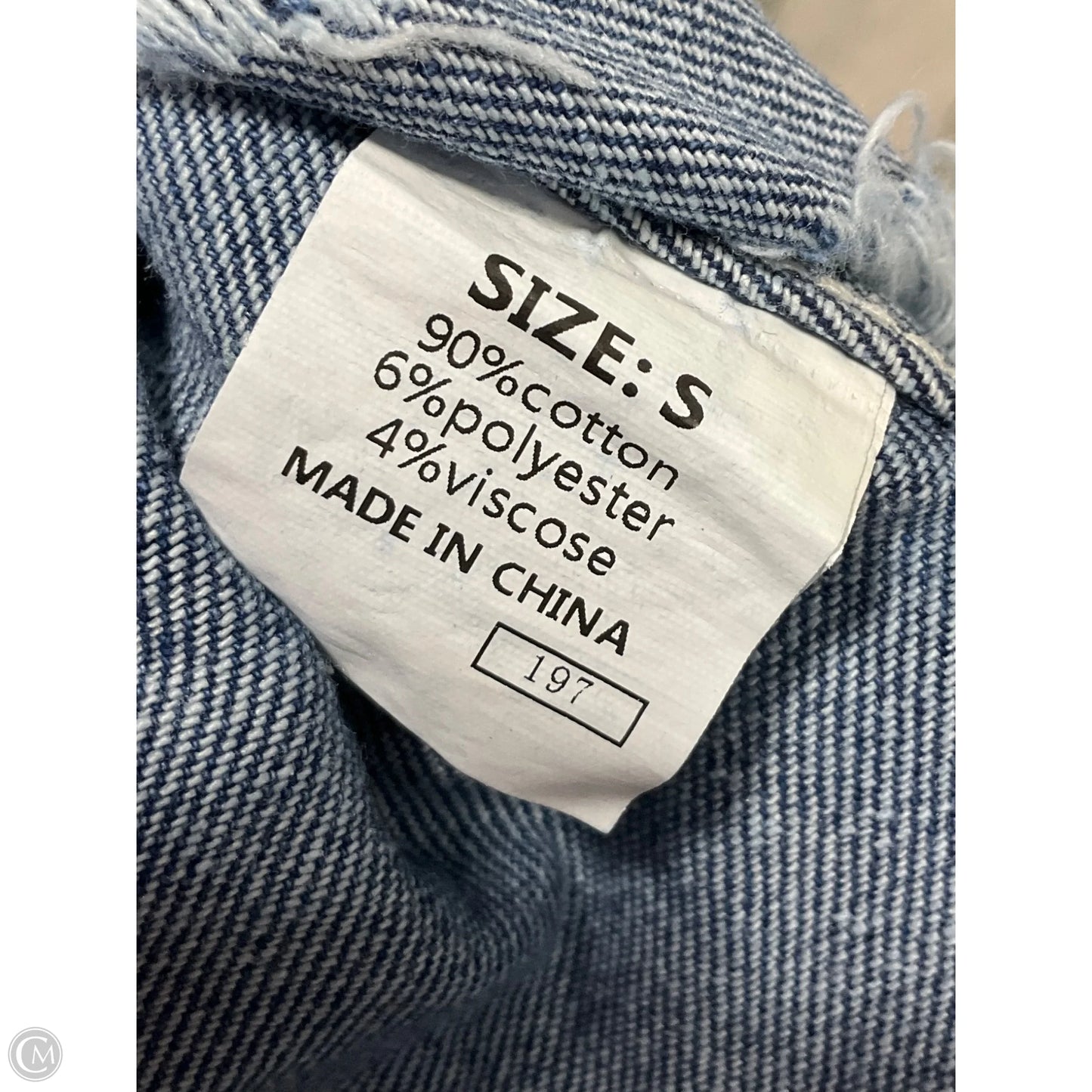 Jacket Denim By Dokotoo In Blue Denim, Size: S