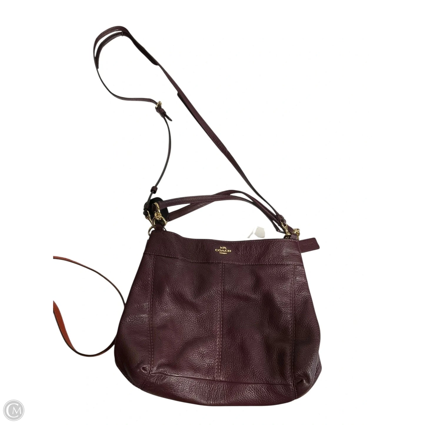 Crossbody Designer By Coach, Size: Medium