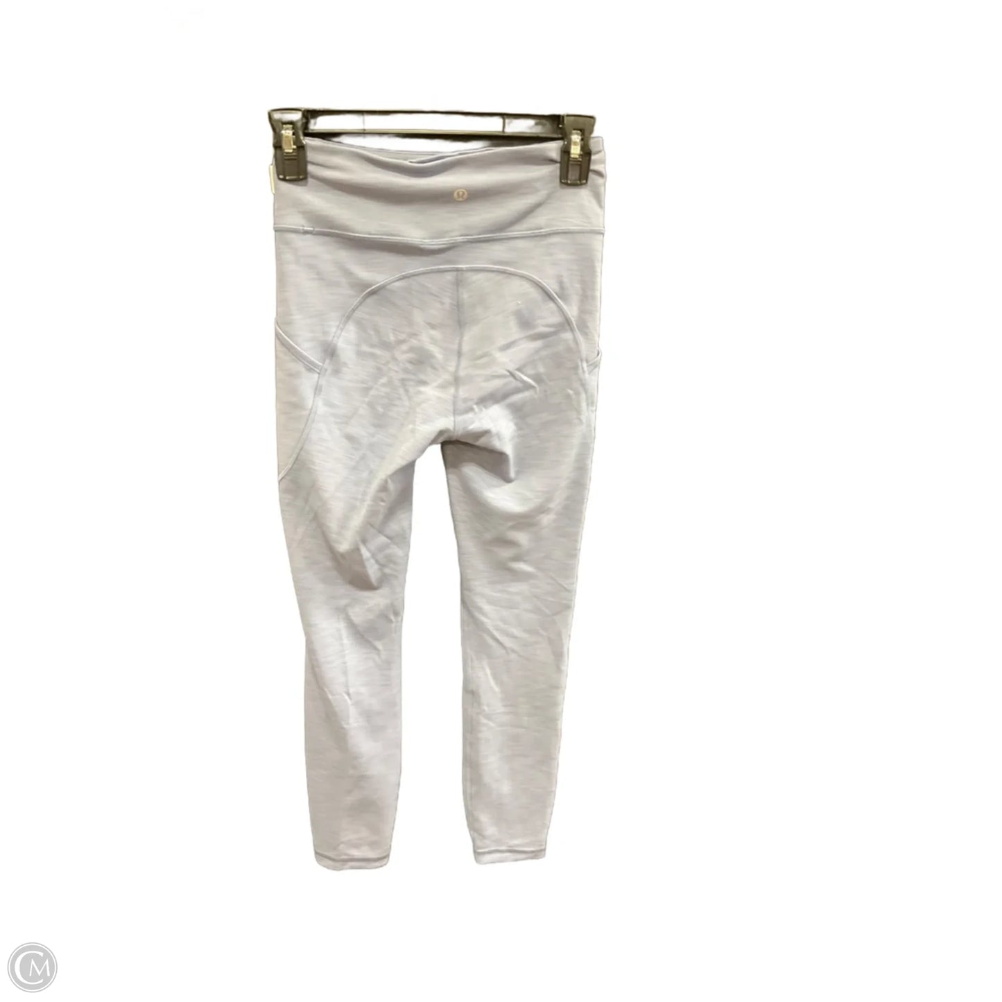 Athletic Leggings By Lululemon In Blue, Size: 4