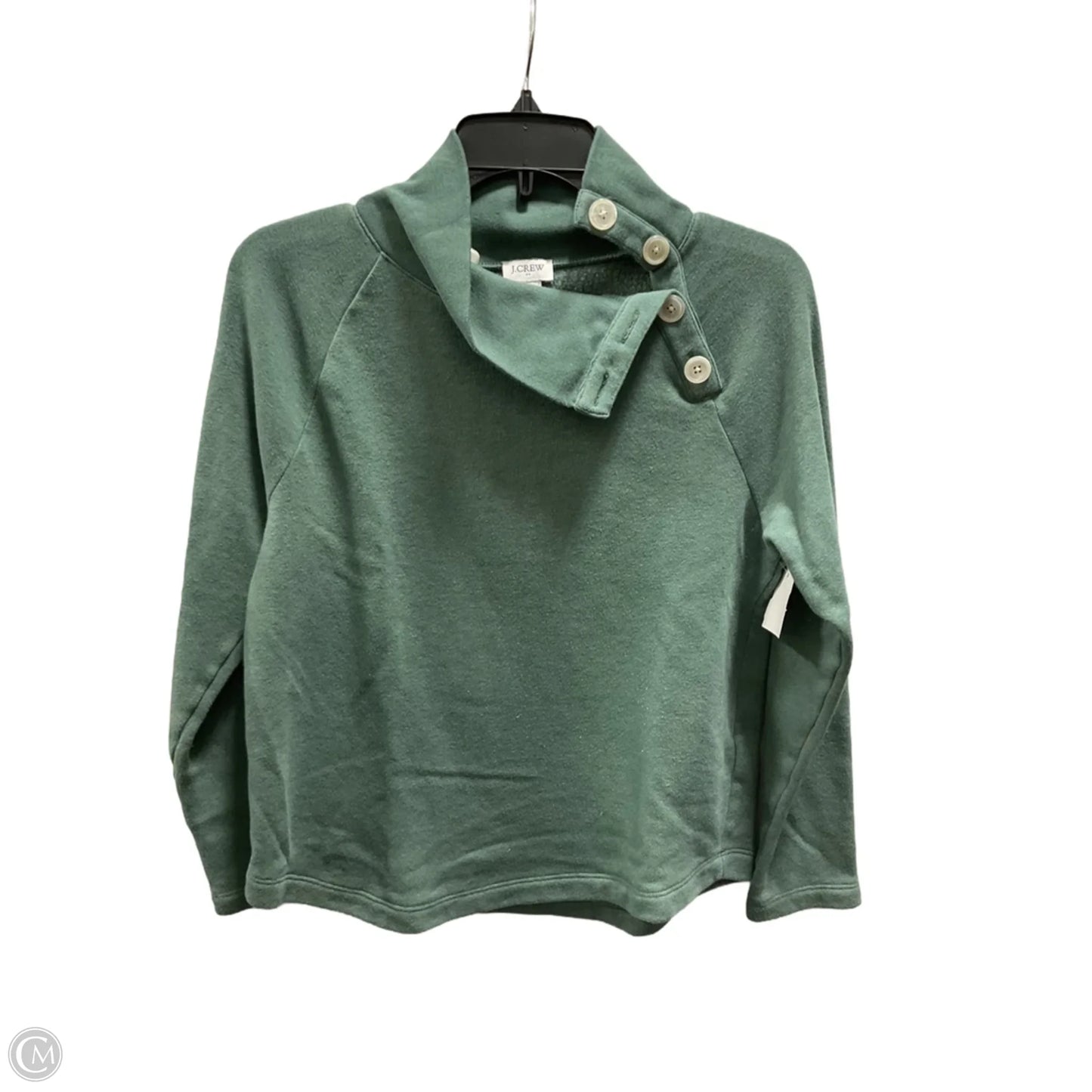 Top Long Sleeve By J. Crew In Green, Size: Xs