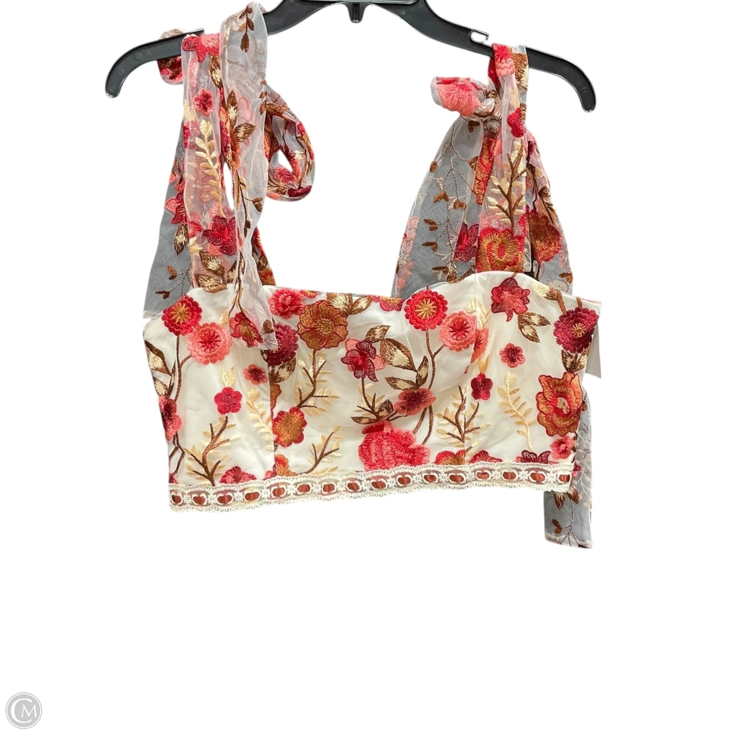Top Sleeveless By Altard State In Floral Print, Size: L