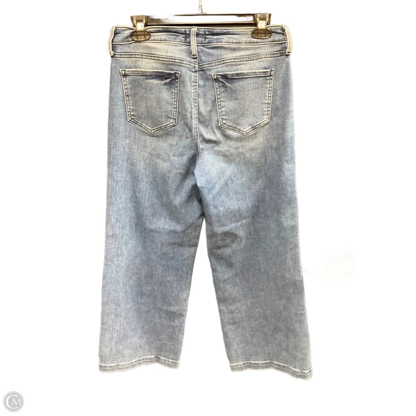 Jeans Wide Leg By Not Your Daughters Jeans In Blue Denim, Size: 4