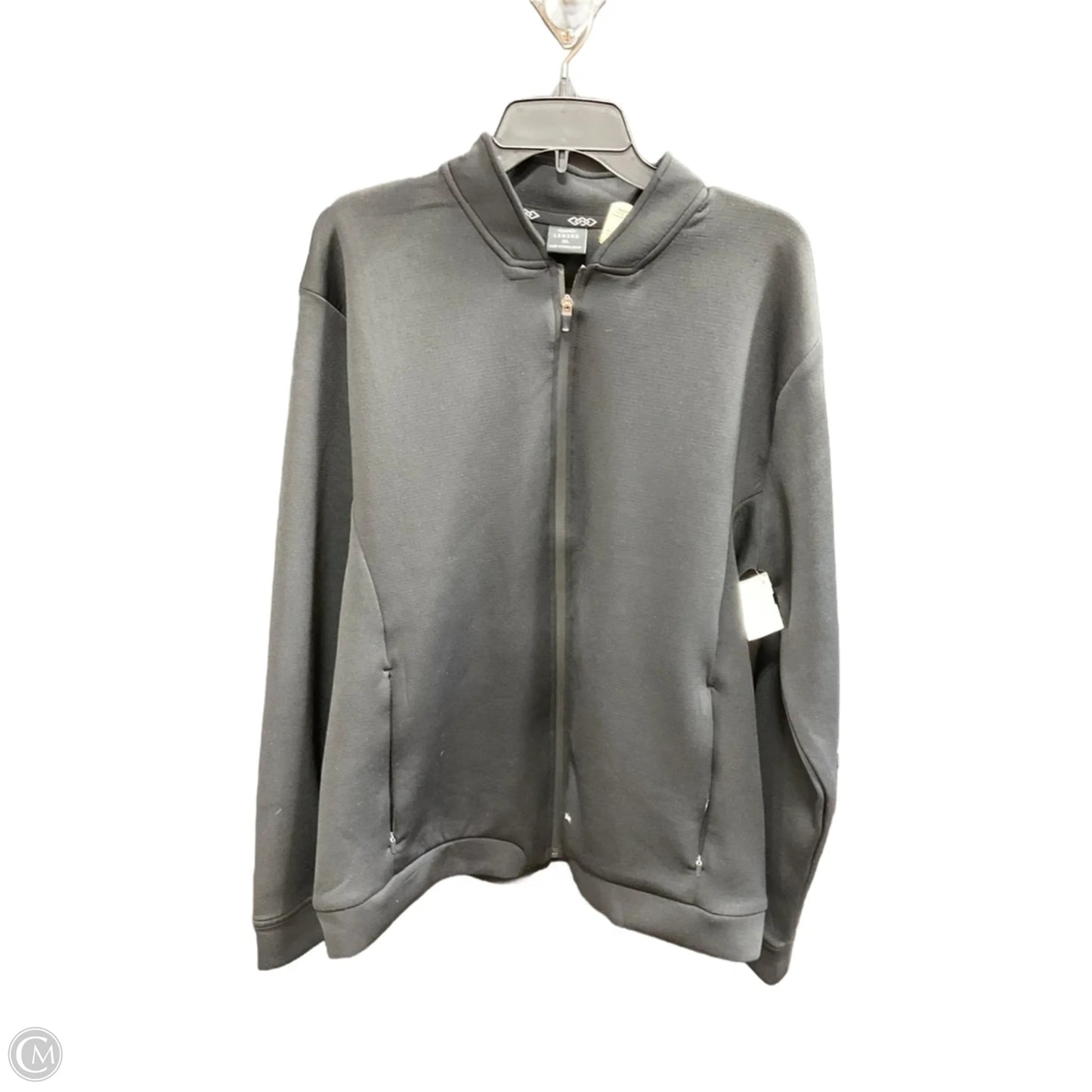 Athletic Jacket By Legend In Black, Size: Xl