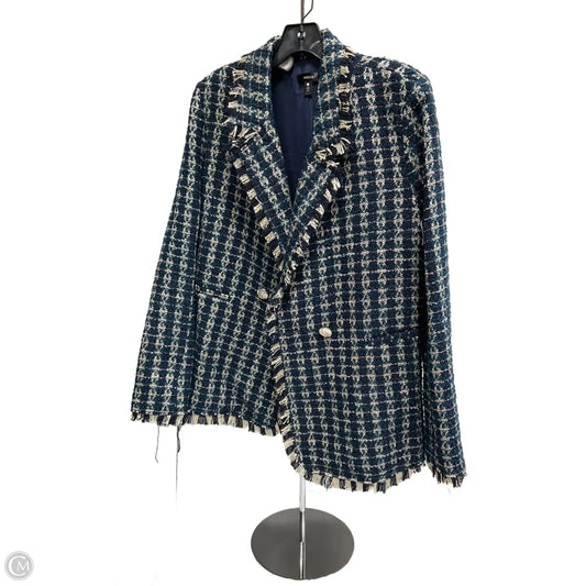 Blazer By Aqua In Blue & Green, Size: M
