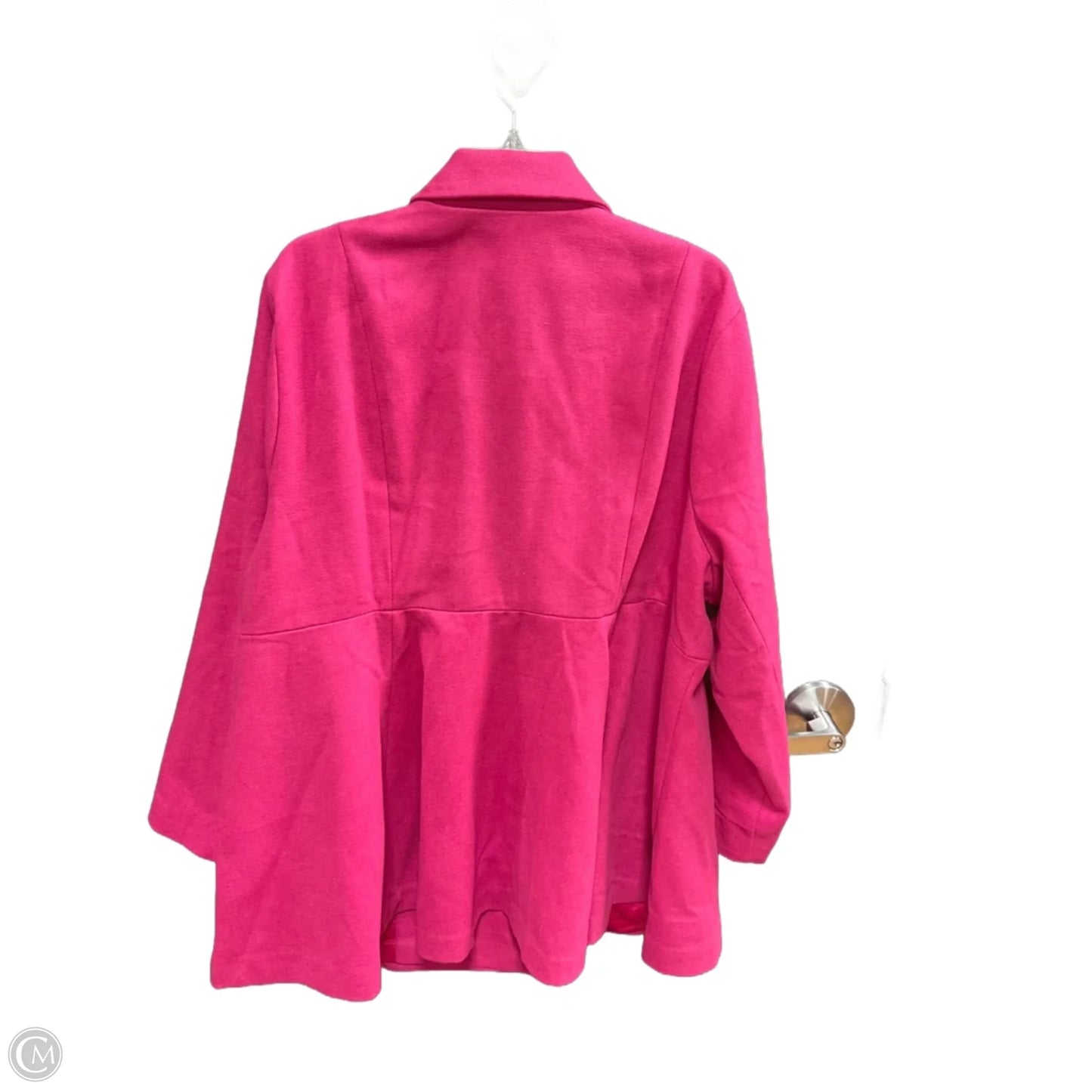 Coat Peacoat By Torrid In Pink, Size: Xl
