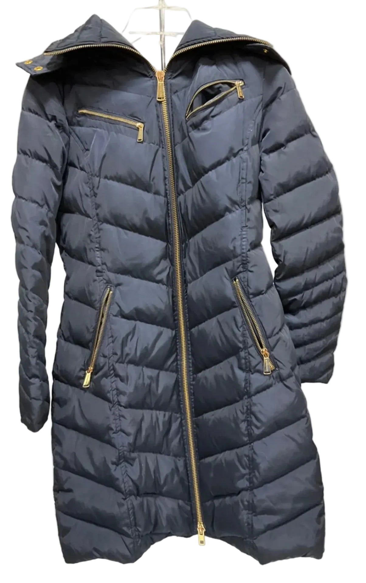 Coat Parka By Michael By Michael Kors In Navy, Size: Xs