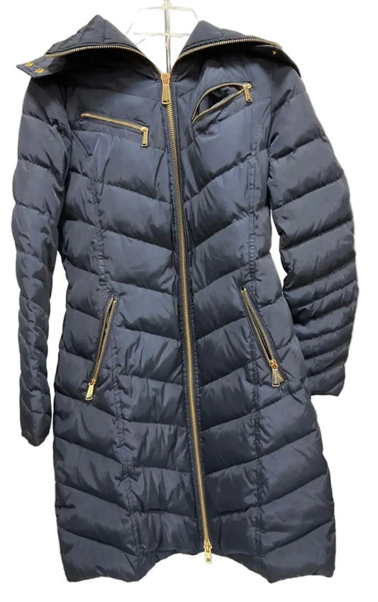 Coat Parka By Michael By Michael Kors In Navy, Size: Xs