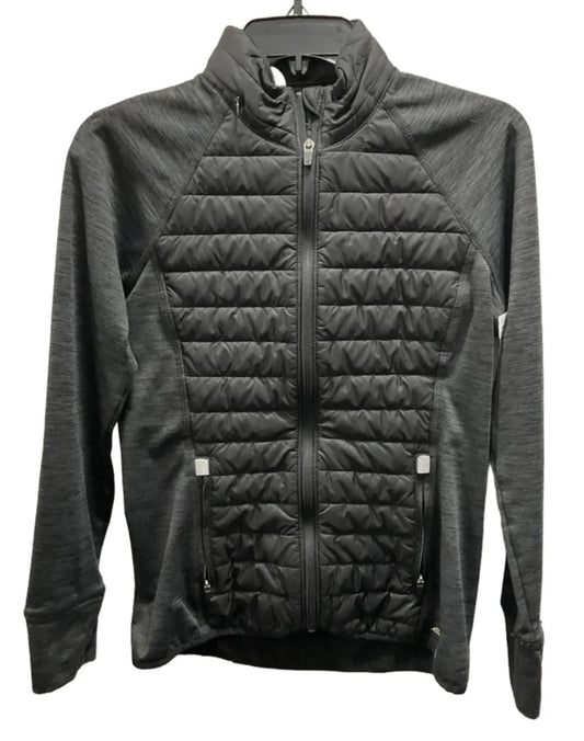 Athletic Jacket By Eddie Bauer In Black, Size: S