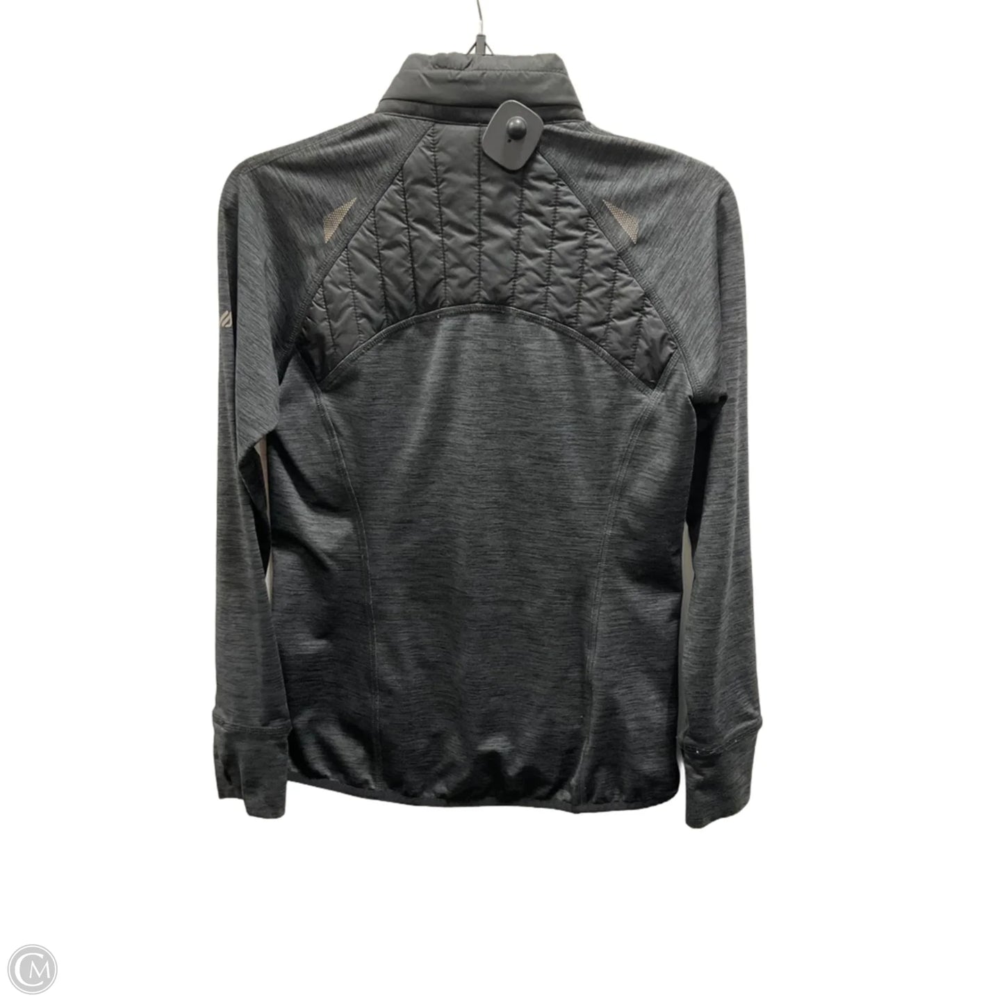 Athletic Jacket By Eddie Bauer In Black, Size: S