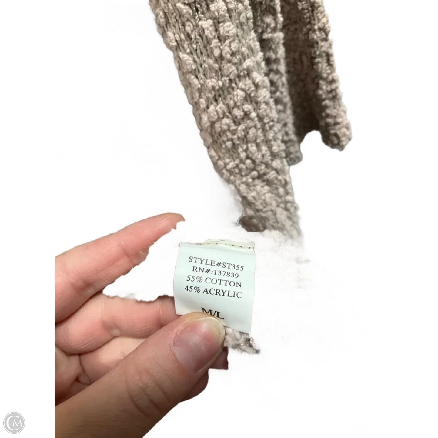 Cardigan By Debut In Rose Gold, Size: M