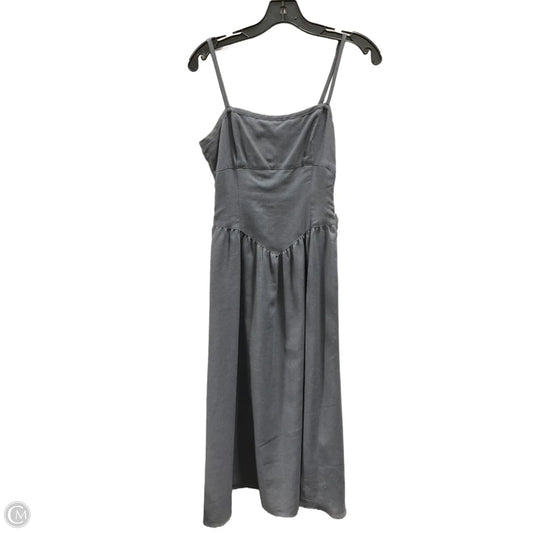 Dress Casual Maxi By Cmc In Blue Denim, Size: S