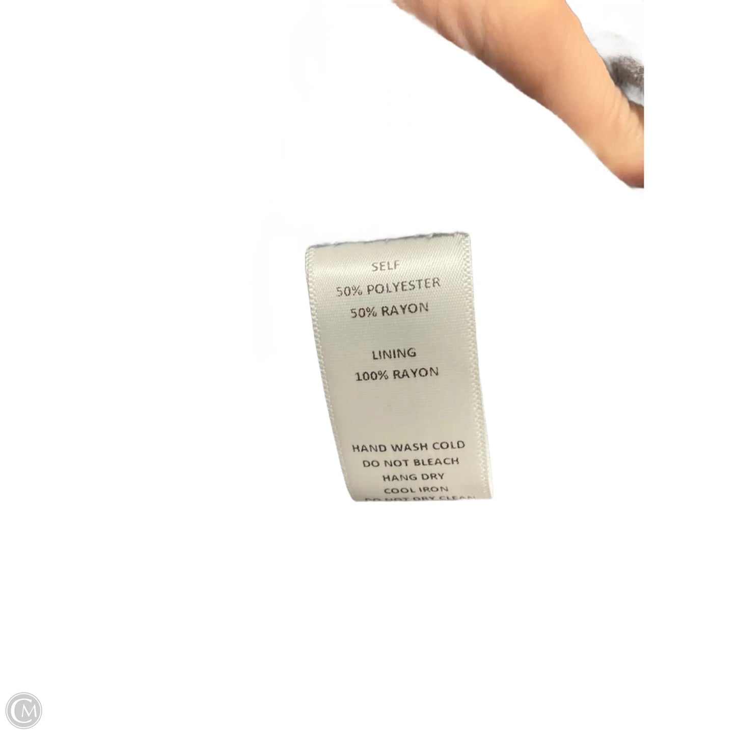 Dress Casual Maxi By Cmc In Blue Denim, Size: S