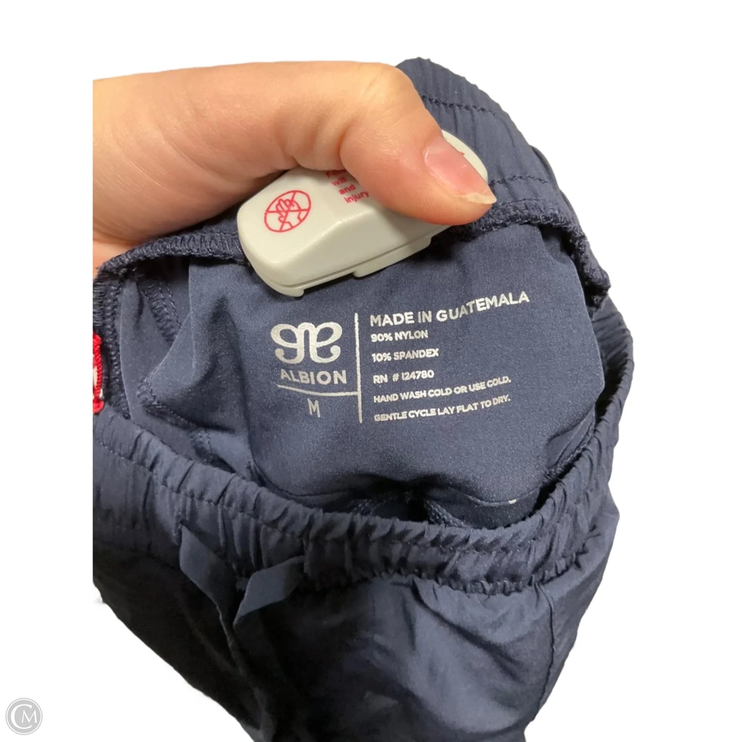 Athletic Pants By Albion In Blue, Size: M