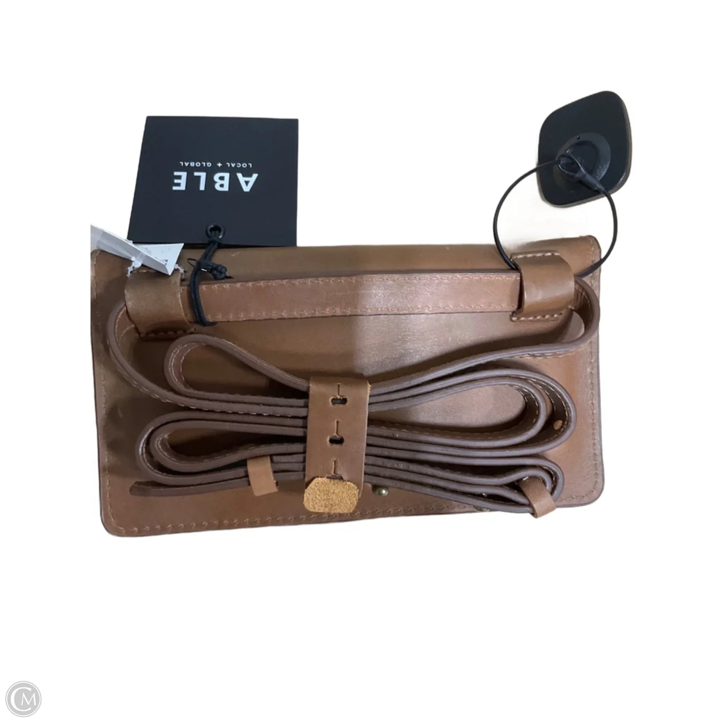 Belt Bag Leather By Able, Size: Medium