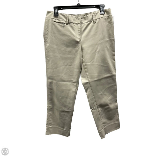 Pants Cropped By White House Black Market In Beige, Size: 6