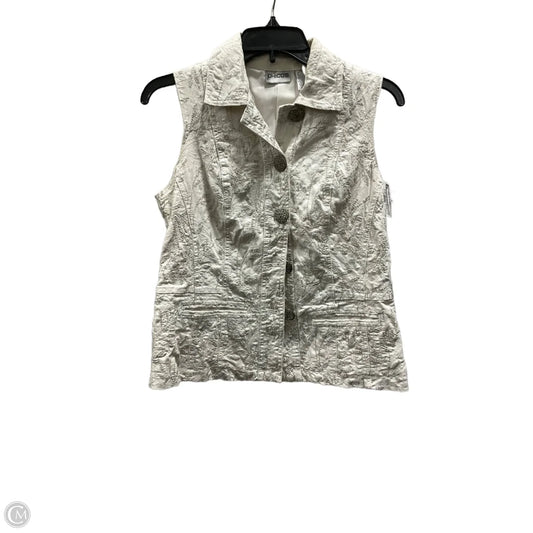 Vest Other By Chicos In White, Size: S