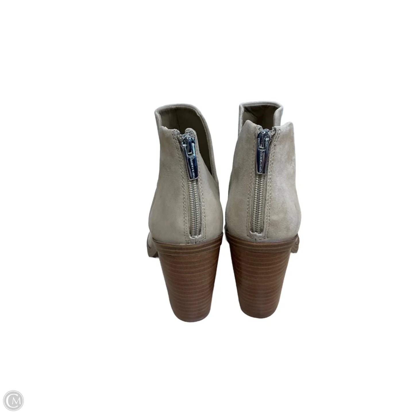 Boots Ankle Heels By Vince Camuto In Brown, Size: 9