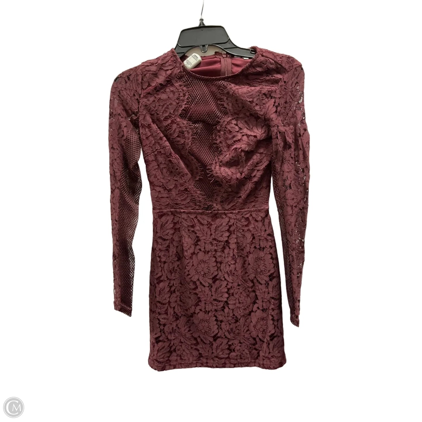 Dress Party Short By Tobi In Maroon, Size: Xs