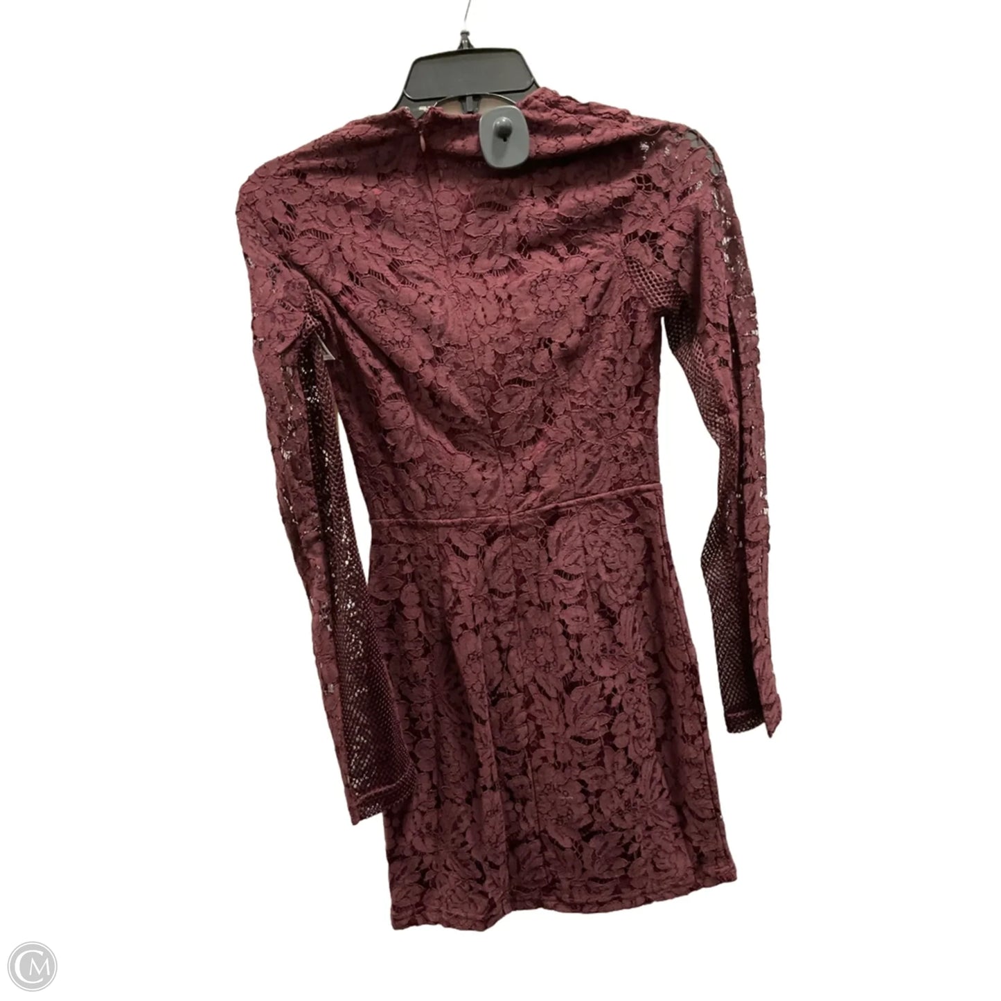 Dress Party Short By Tobi In Maroon, Size: Xs