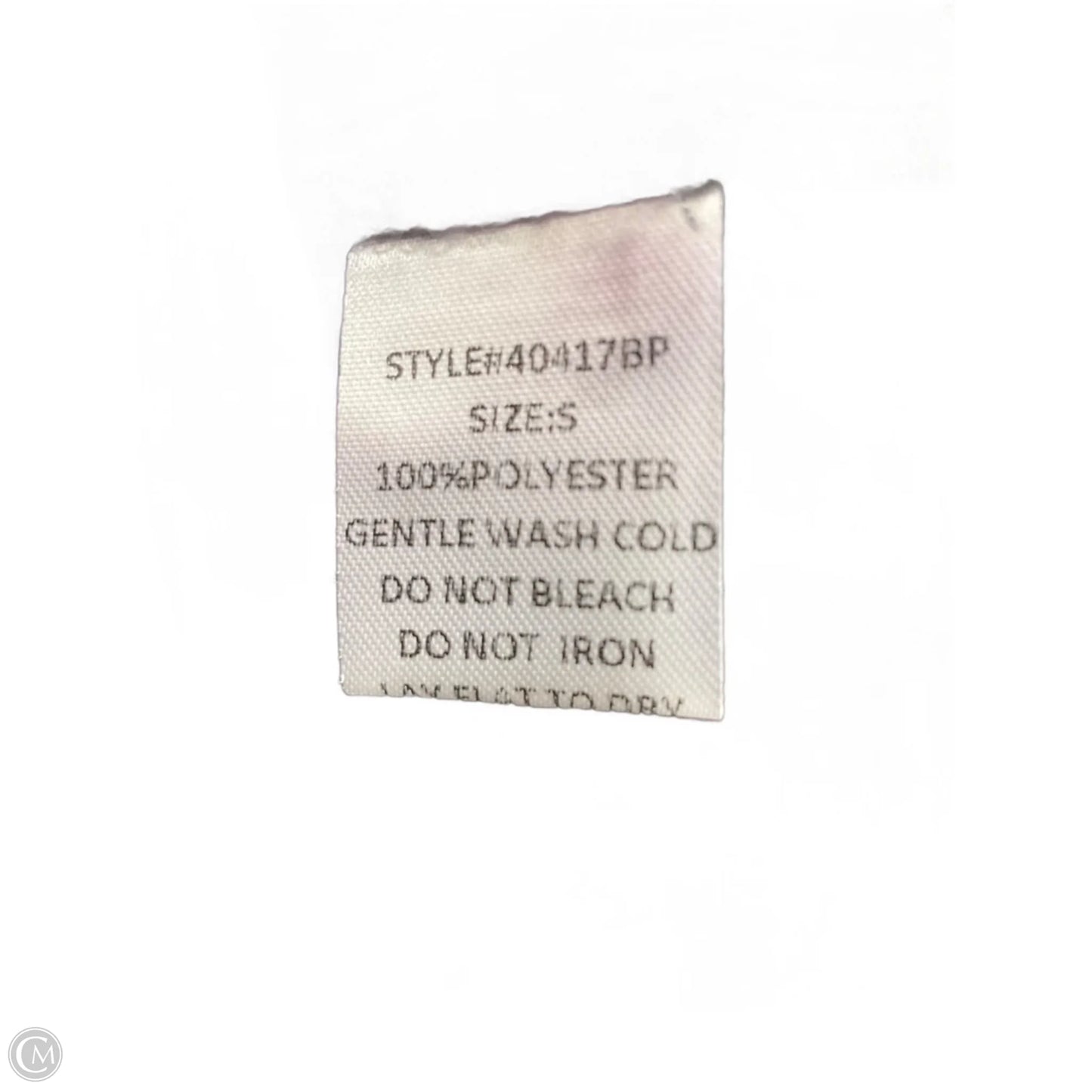 Top Short Sleeve By Grade & Gather In Grey, Size: S