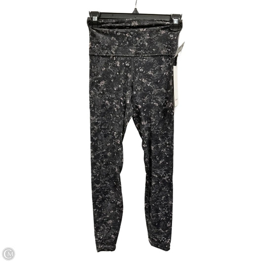 Athletic Leggings By Lululemon In Black, Size: 4