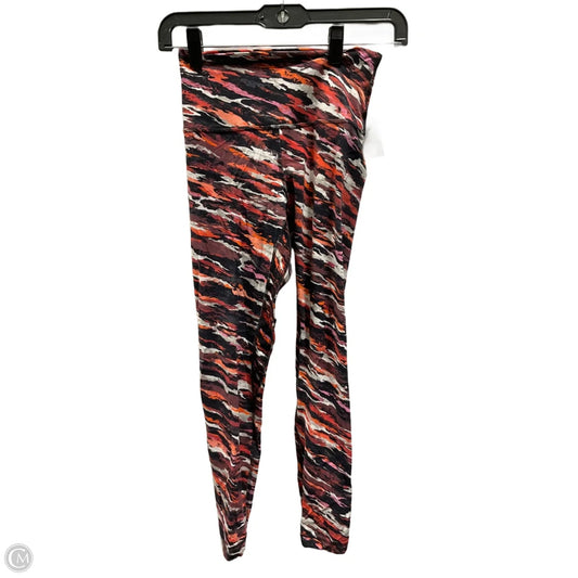 Athletic Leggings By Lululemon In Orange, Size: 4