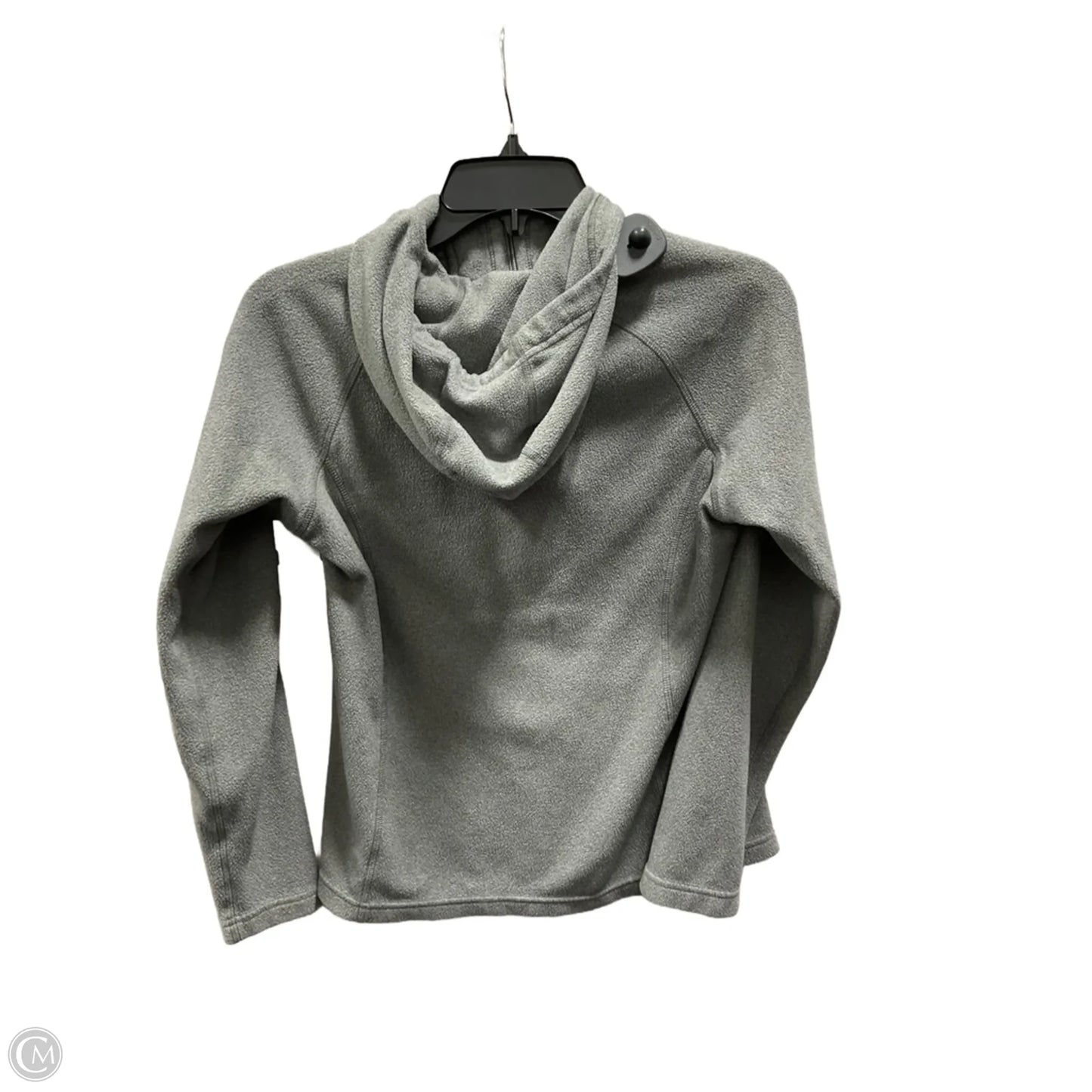 Athletic Top Long Sleeve Hoodie By The North Face In Grey, Size: S