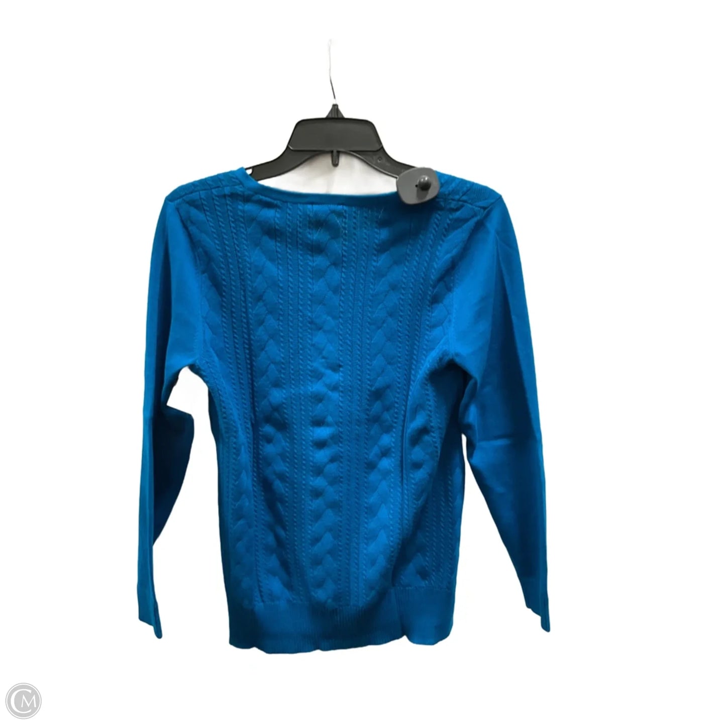 Top Long Sleeve By Talbots In Teal, Size: Sp
