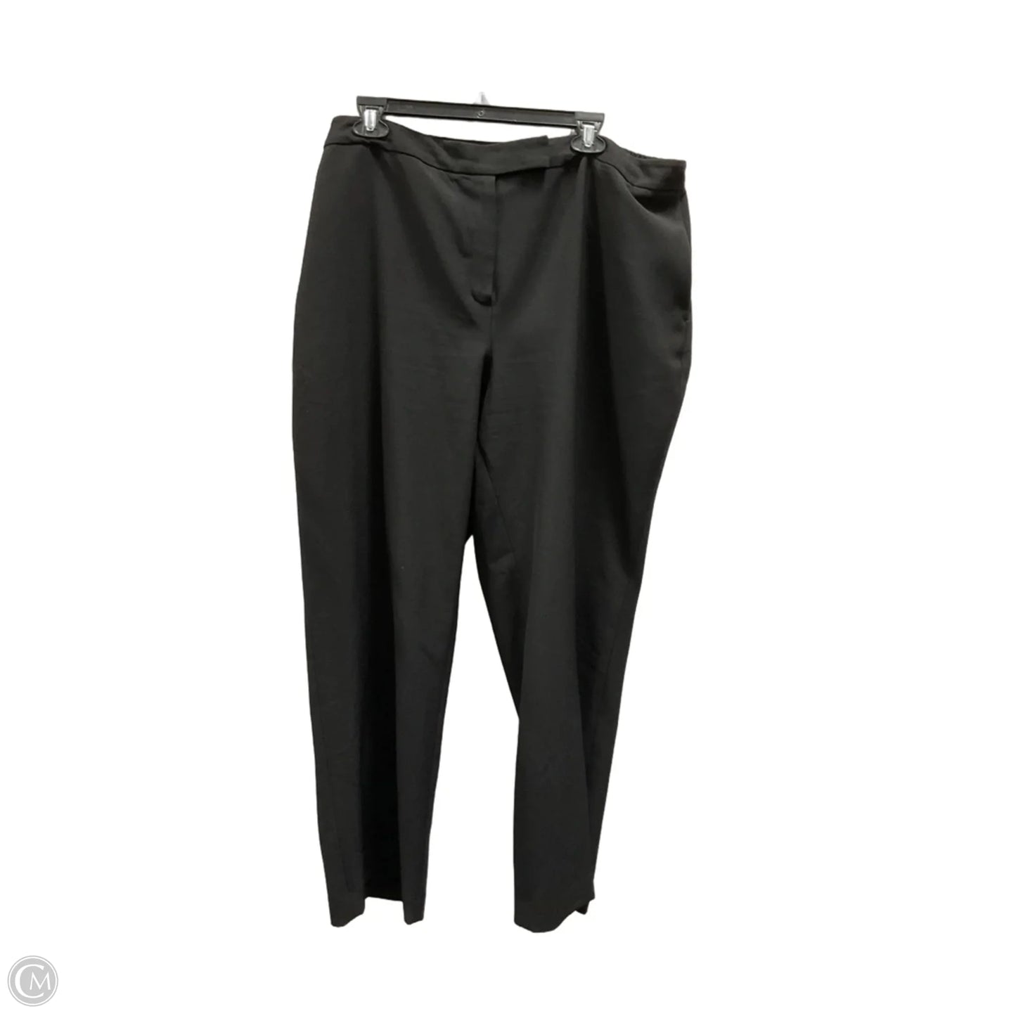 Pants Dress By Kasper In Black, Size: 18