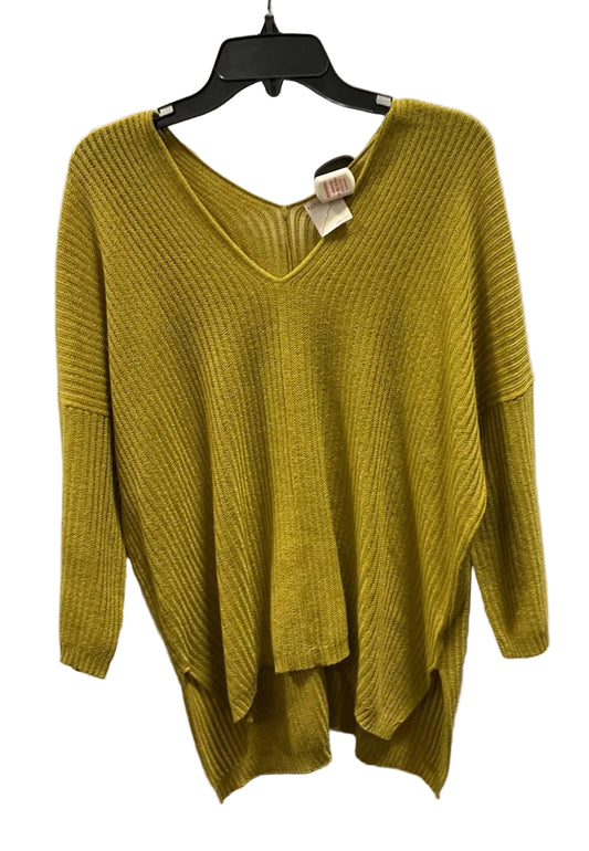 Top Long Sleeve By Kerisma In Yellow, Size: S