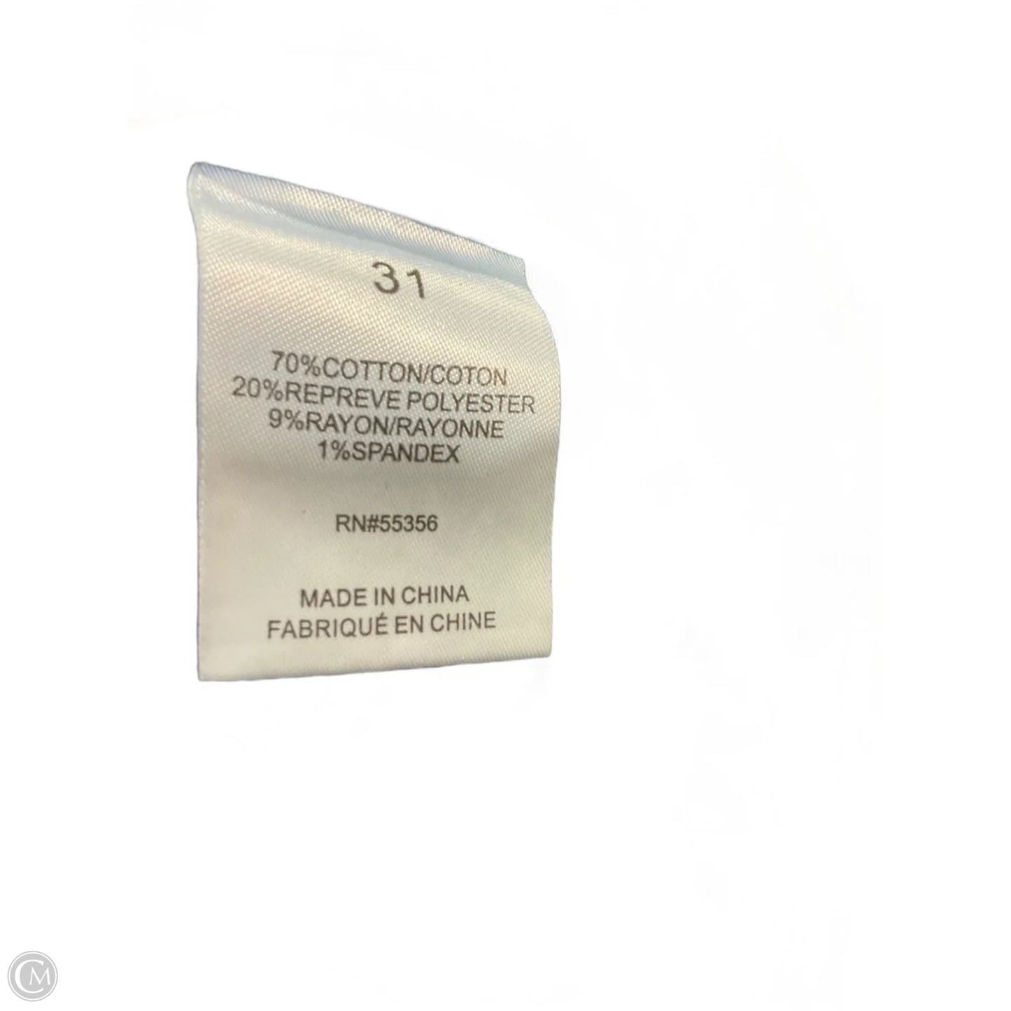 Jeans Straight By Cmc In Blue Denim, Size: 8