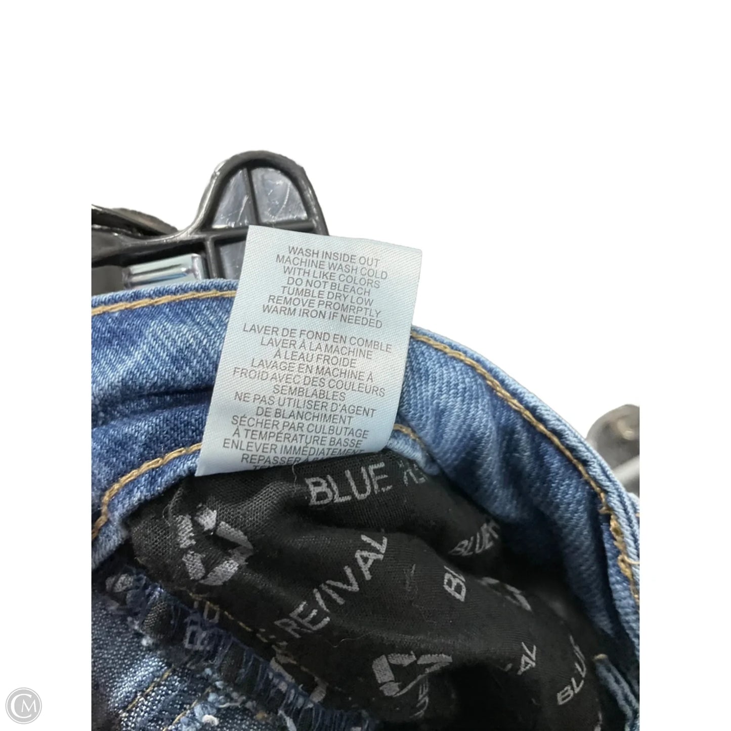 Jeans Straight By Cmc In Blue Denim, Size: 8