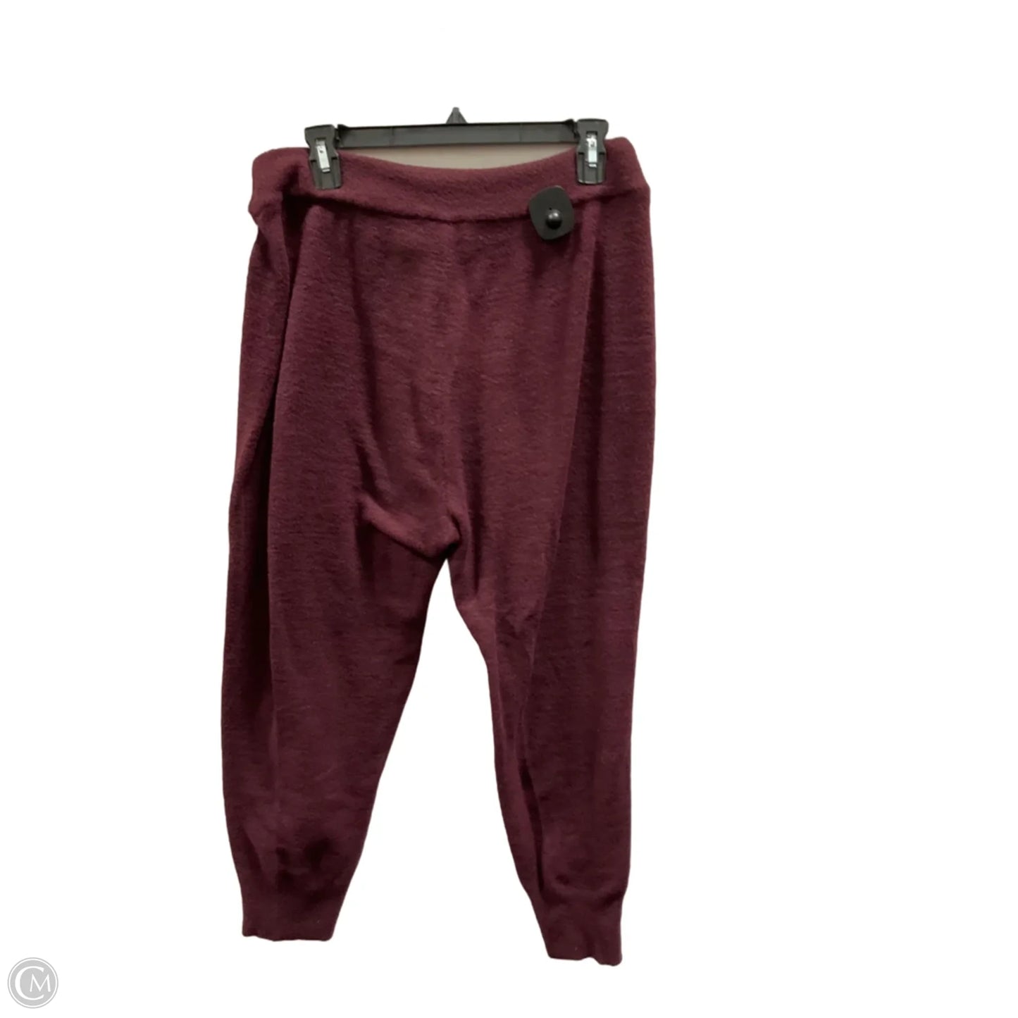 Pants Lounge By Express In Maroon, Size: L