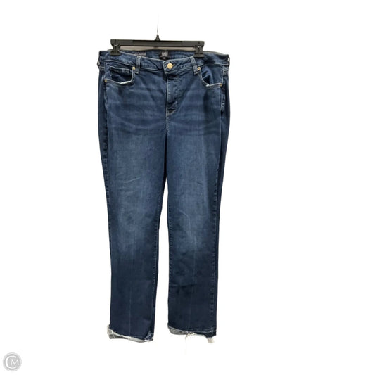 Jeans Boot Cut By Not Your Daughters Jeans In Blue Denim, Size: 12