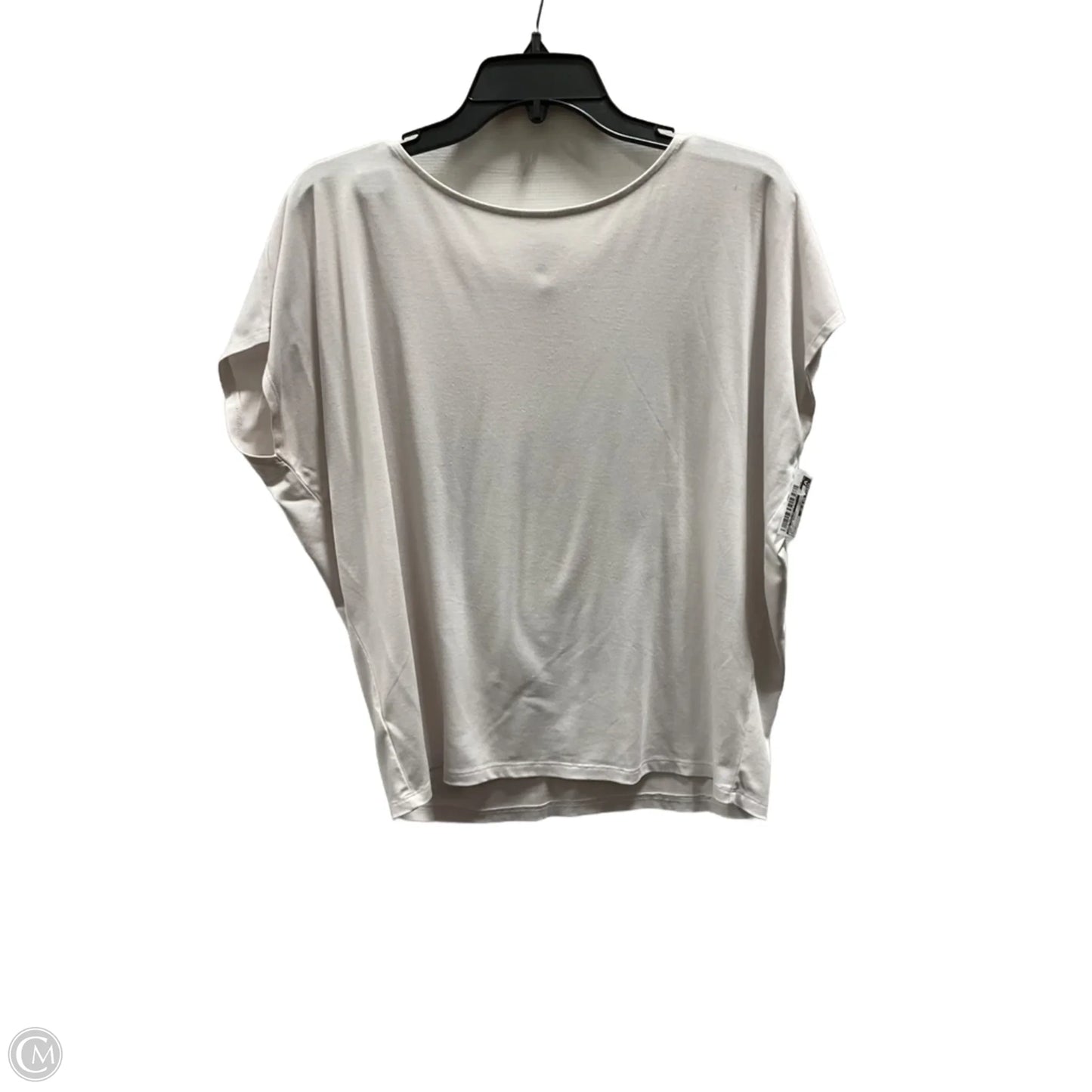 Top Short Sleeve Basic By Ann Taylor In White, Size: M