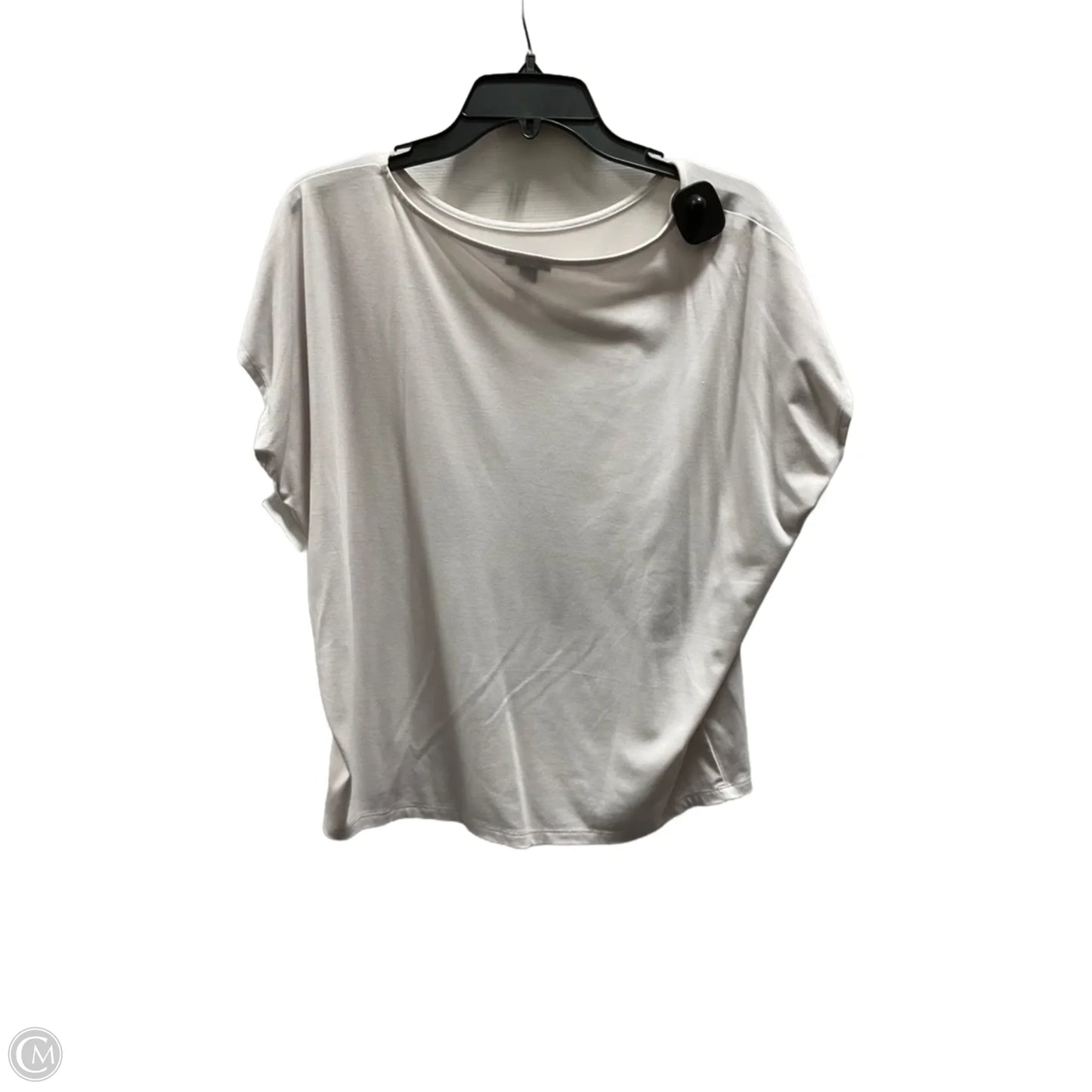Top Short Sleeve Basic By Ann Taylor In White, Size: M