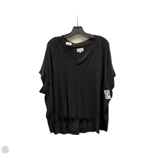 Top Short Sleeve Basic By Lou And Grey In Black, Size: S