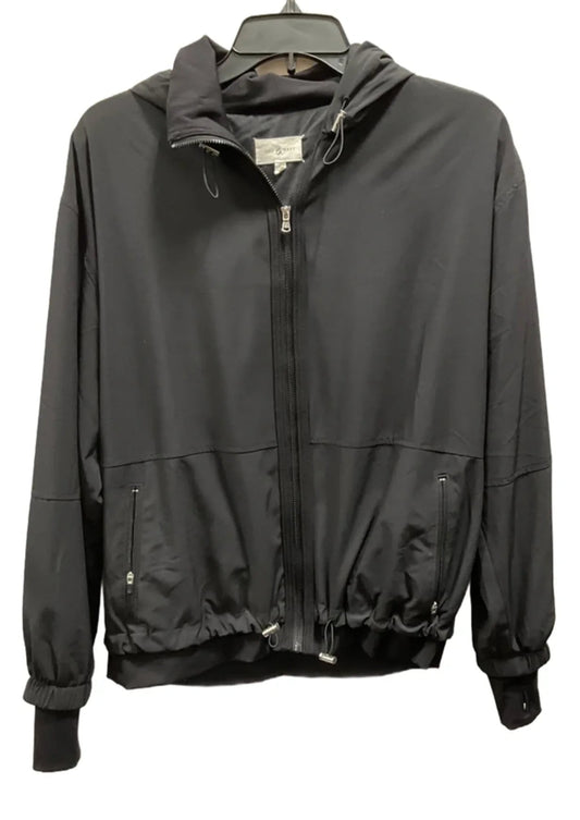 Jacket Windbreaker By Lou And Grey In Black, Size: S