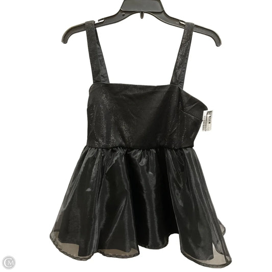 Top Sleeveless By English Factory In Black, Size: S