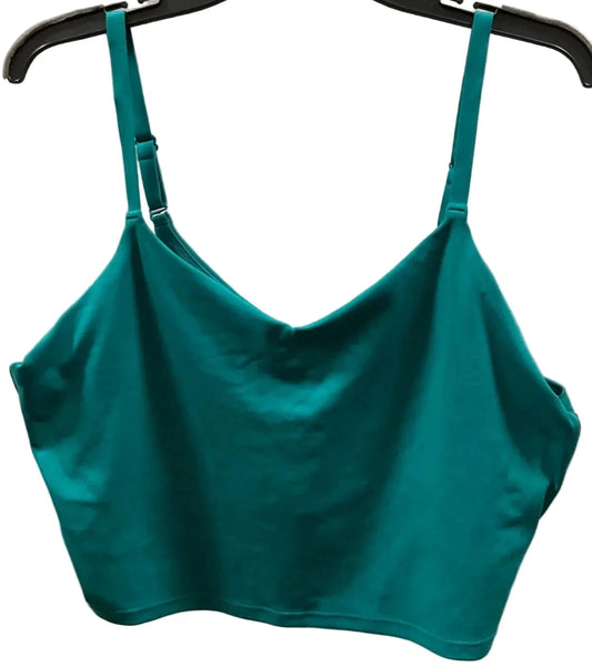 Athletic Bra By Athleta In Teal, Size: 2x