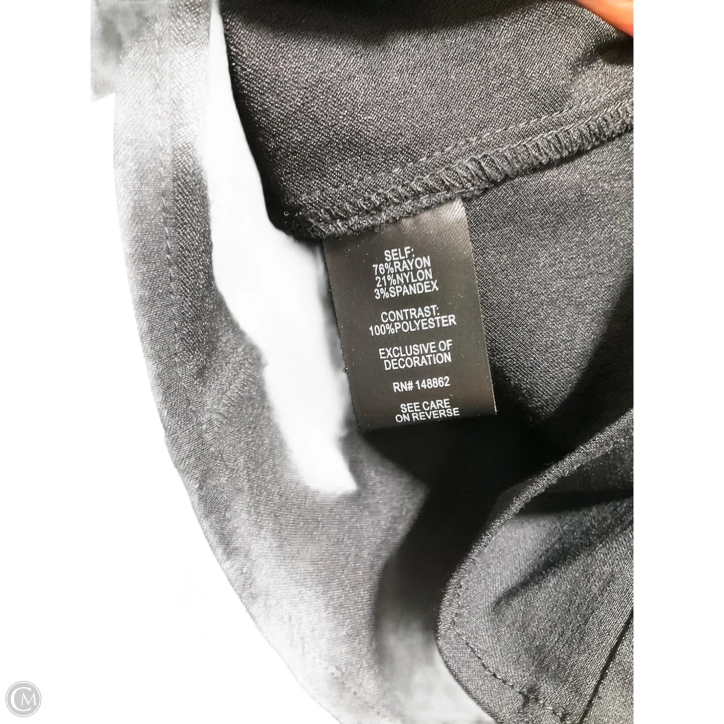 Top Sleeveless By Torrid In Black & White, Size: 14