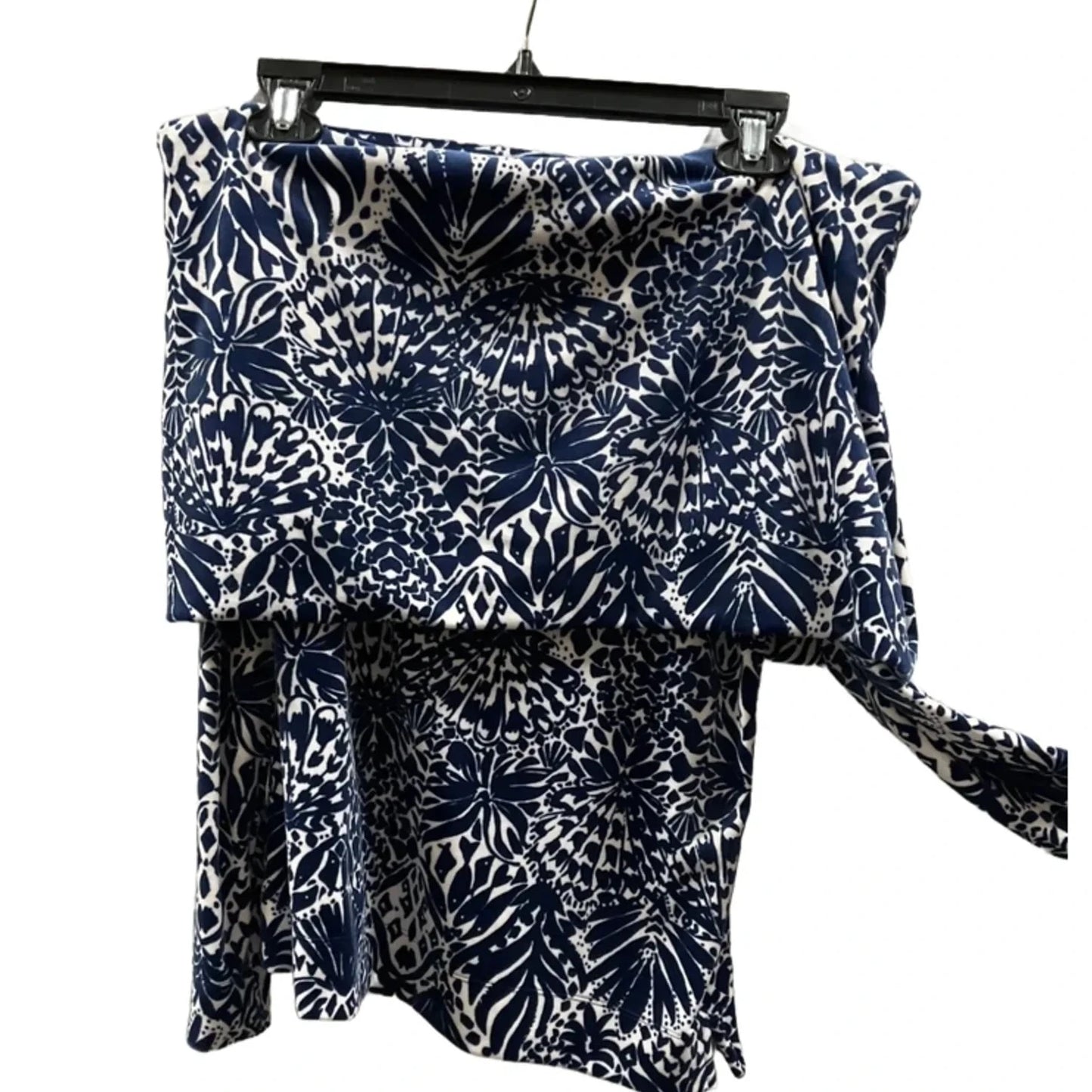 Top Long Sleeve Designer By Lilly Pulitzer In Blue, Size: S