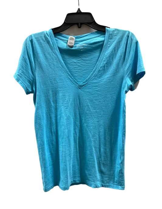 Top Short Sleeve Basic By J. Crew In Blue, Size: S