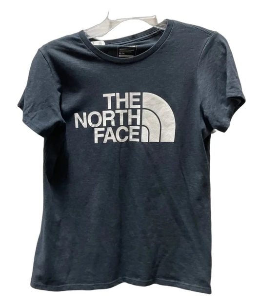 Athletic Top Short Sleeve By The North Face In Grey, Size: M