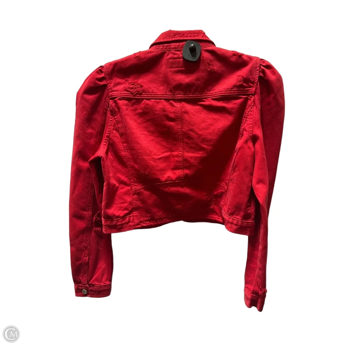 Jacket Denim By Blanknyc In Red, Size: M
