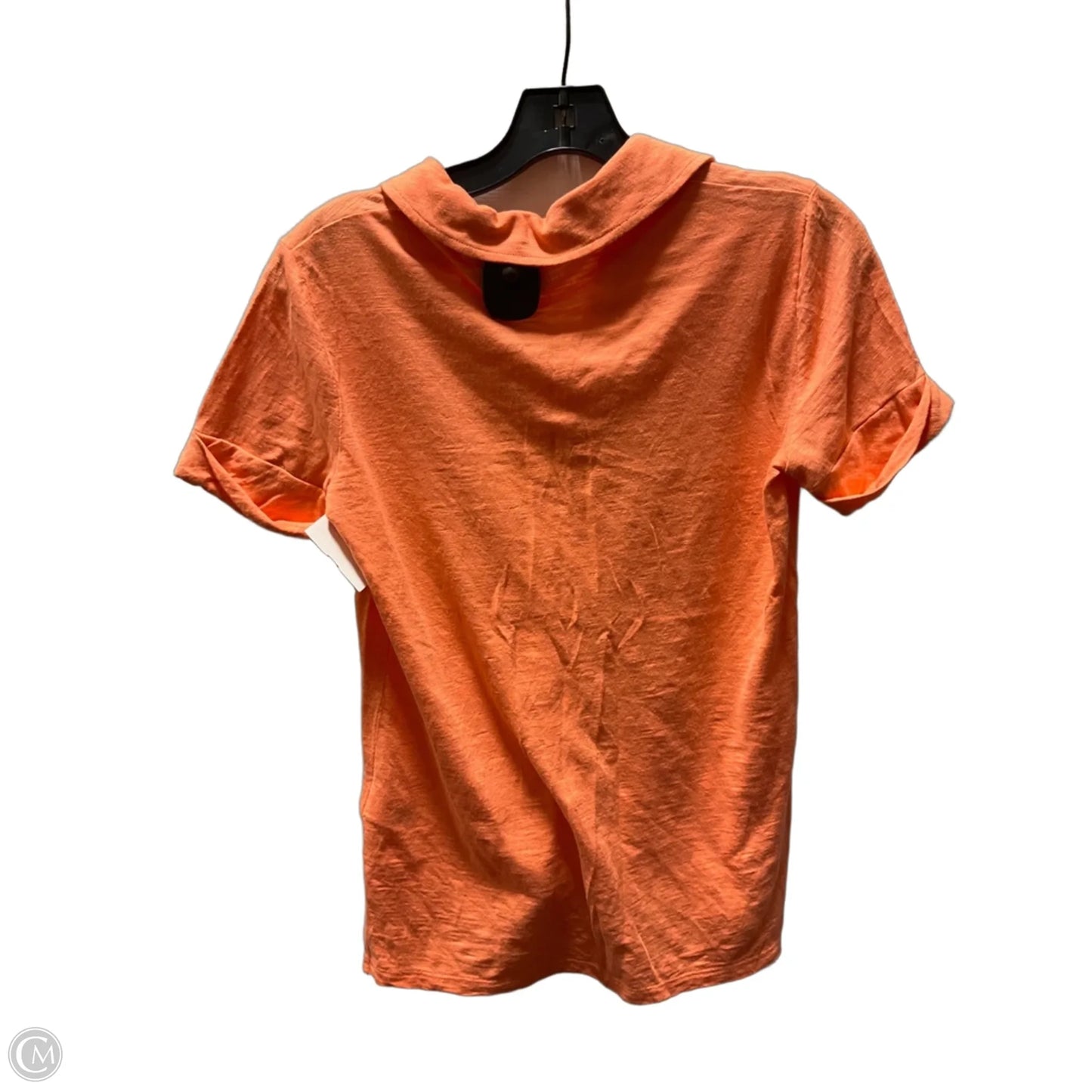 Top Short Sleeve By Talbots In Orange, Size: Xs