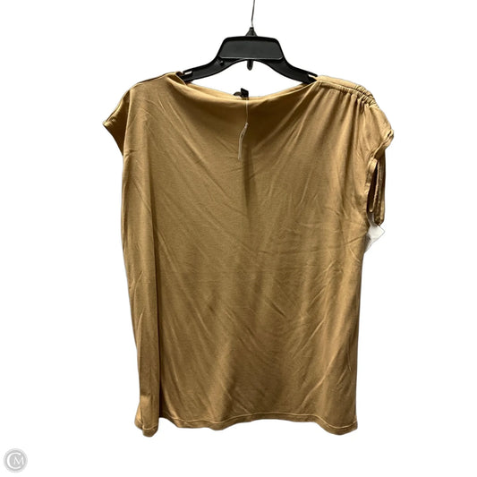 Top Sleeveless Basic By Banana Republic In Brown, Size: Xl