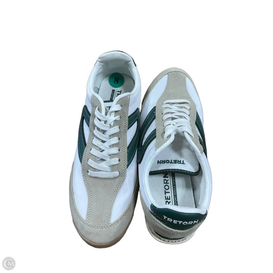 Shoes Athletic By Tretorn In White, Size: 8