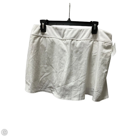 Athletic Skort By Bolle In White, Size: L